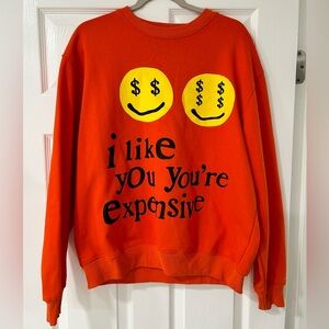 Orange Crewneck size Medium
